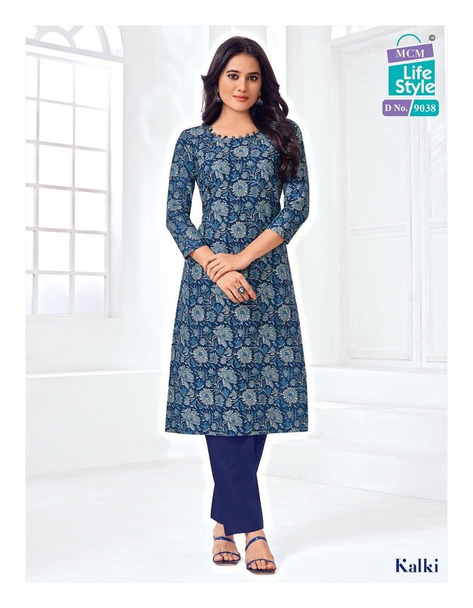 Kalki Vol 4 By Mcm Casual Wear Cotton Printed Kurtis Wholesale Shop In Surat